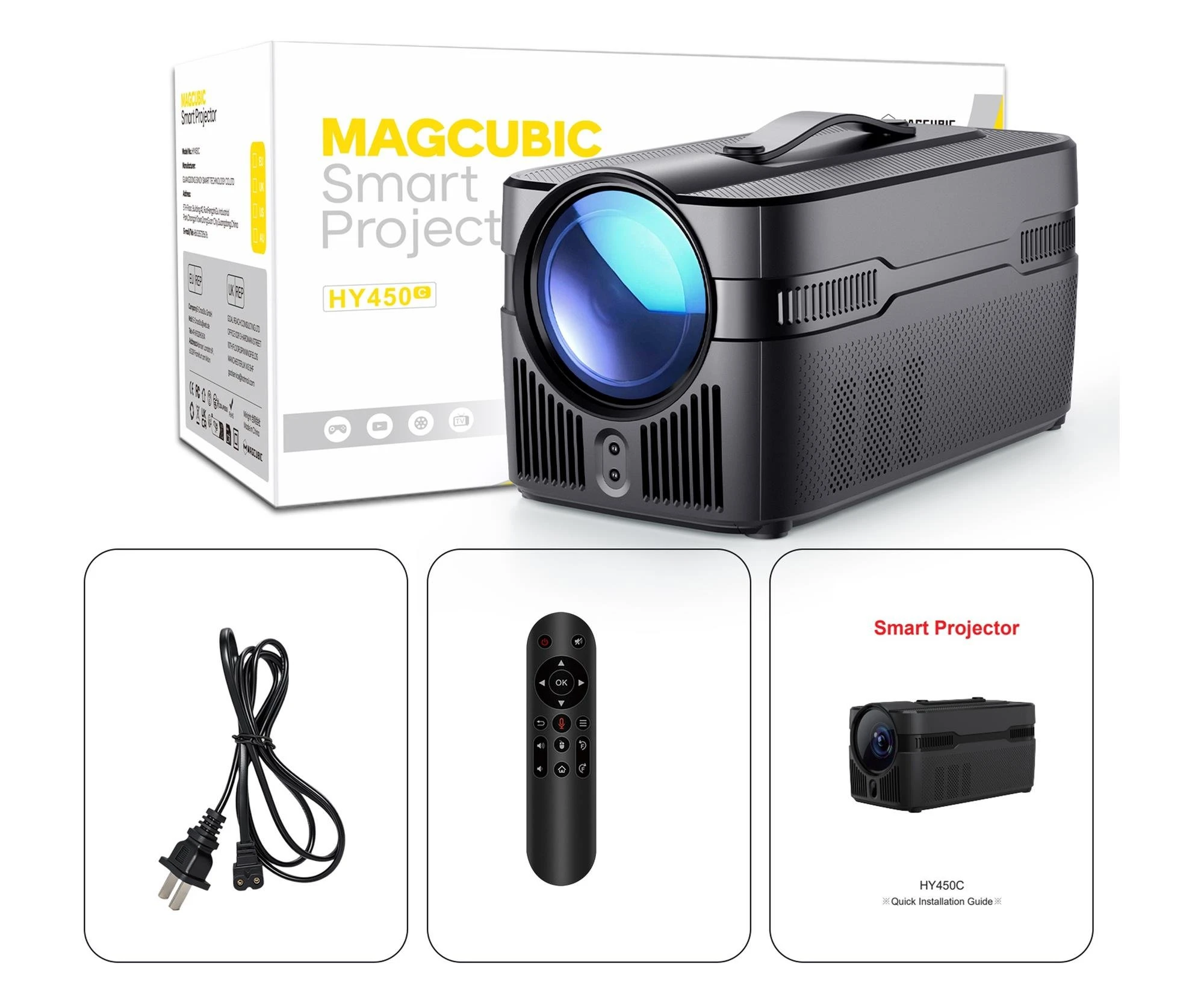 Magcubic HY450C EU Технология отображения: LCD;