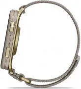 Garmin Venu X1 Soft Gold Titanium and French Grey Nylon (010-02980-09)