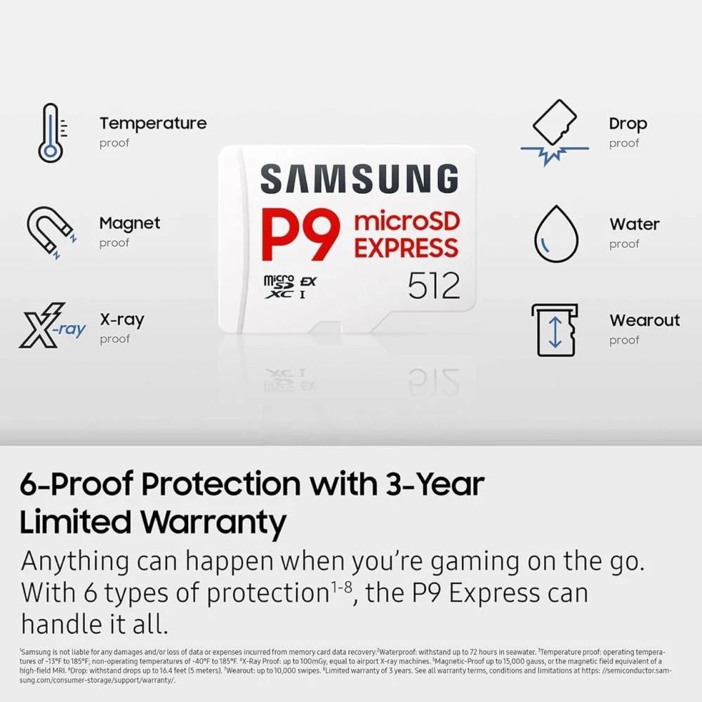 Samsung 512 GB microSDXC P9 Express (MB-MK512T)