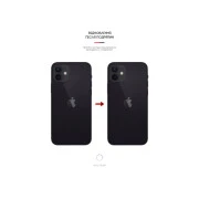 Пленка защитная Armorstandart back side Apple iPhone 12 / 12 Pro Carbone Transparent (ARM61072) (UA)