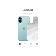 Пленка защитная Armorstandart for Back Panel Apple iPhone 16 Plus Carbone Silver (ARM79606) (UA)