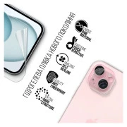 Пленка защитная Armorstandart Kit Clear screen + camera Apple iPhone 15 Plus (ARM80712) (UA)