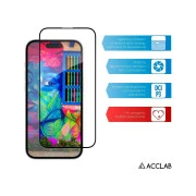 Стекло защитное ACCLAB Full Glue ESD Apple iPhone 14 Pro Black (1283126542046) (UA)