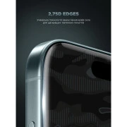 Стекло защитное Armorstandart Infinity Black Icon 2.75D Apple iPhone 17 Pro Max (ARM86415) (UA)