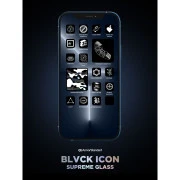 Стекло защитное Armorstandart Supreme Black Icon Apple iPhone 17 Pro Max (ARM86401) (UA)