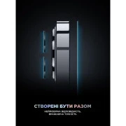 Стекло защитное Armorstandart Supreme Plus Black Icon Apple iPhone 17 Pro (ARM86403) (UA)