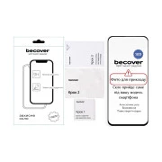 Стекло защитное BeCover 10D Apple iPhone 17 Pro Black (714074) (UA)