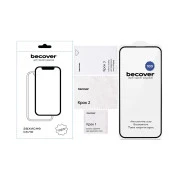 Стекло защитное BeCover 10D Apple iPhone 17e Black (715142) (UA)
