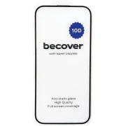 Стекло защитное BeCover Apple iPhone 16 10D Black (712321) (UA)
