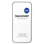 Стекло защитное BeCover Apple iPhone 16 Pro 10D Black (712323) (UA)