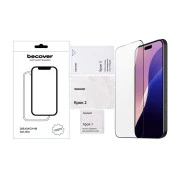 Стекло защитное BeCover Apple iPhone 16 Pro Max Black (712125) (UA)