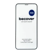 Стекло защитное BeCover Apple iPhone XR 10D Black (711511) (UA)