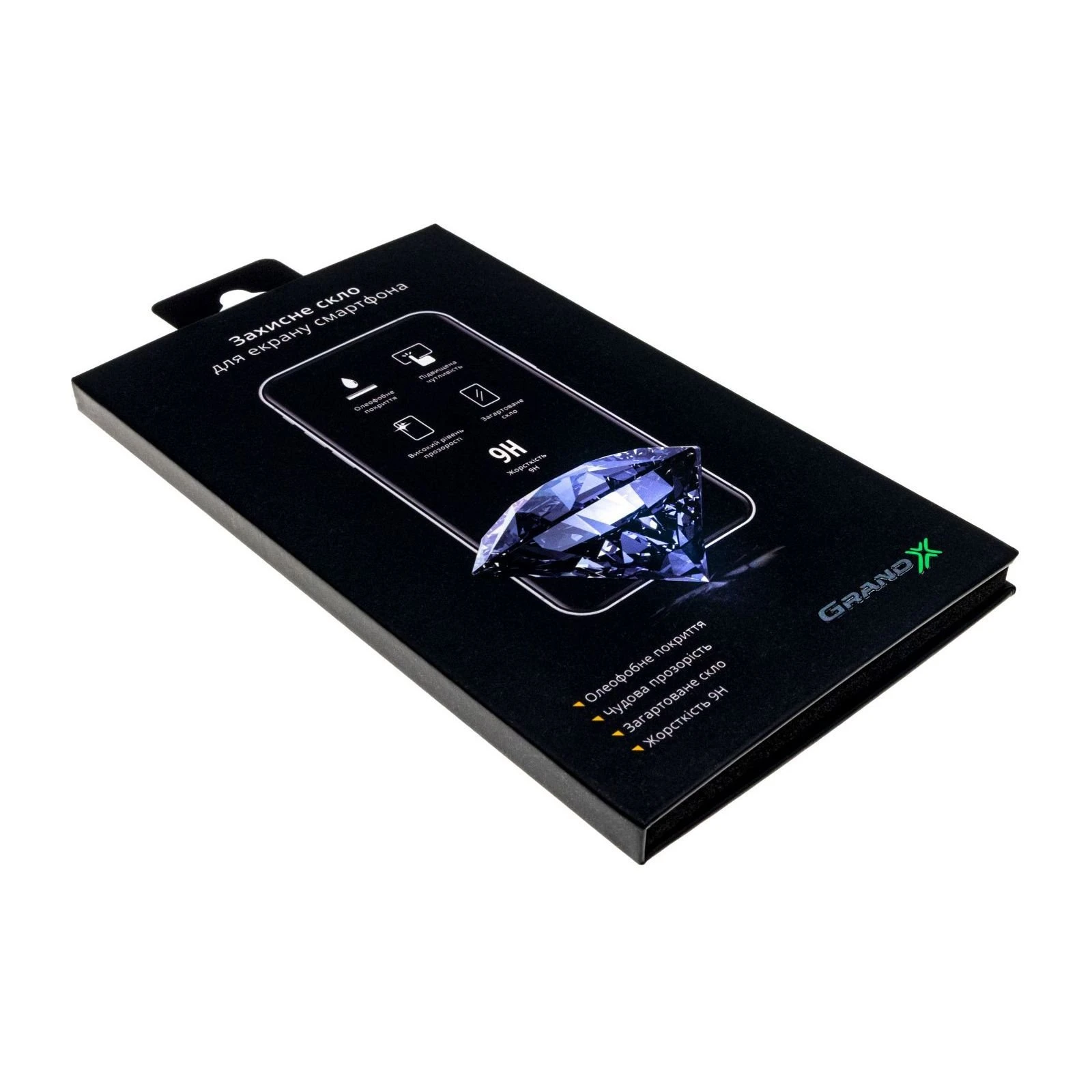Стекло защитное Grand-X Apple iPhone 15 9D black (AIP159D) (UA) Назначение: для телефона; Вид