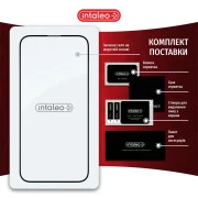 Стекло защитное Intaleo Full Glue Apple iPhone 16 Plus Black (1283126593796) (UA)