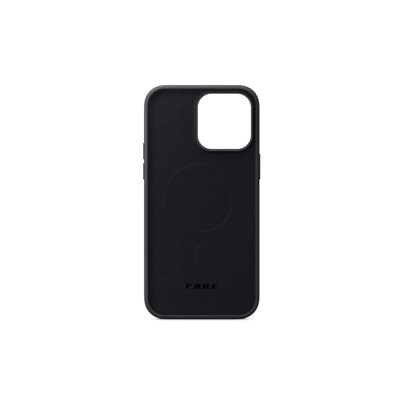 Чохол для мобільного телефону Armorstandart FAKE Leather Case Apple iPhone 13 Pro Black (ARM61373) (UA)