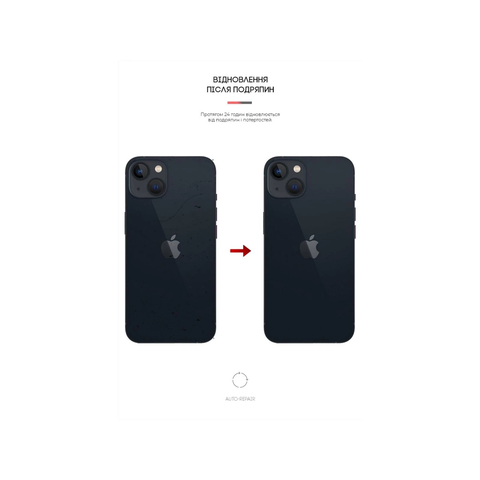 Плівка захисна Armorstandart back side Apple iPhone 13 mini Carbone (ARM61058) (UA)