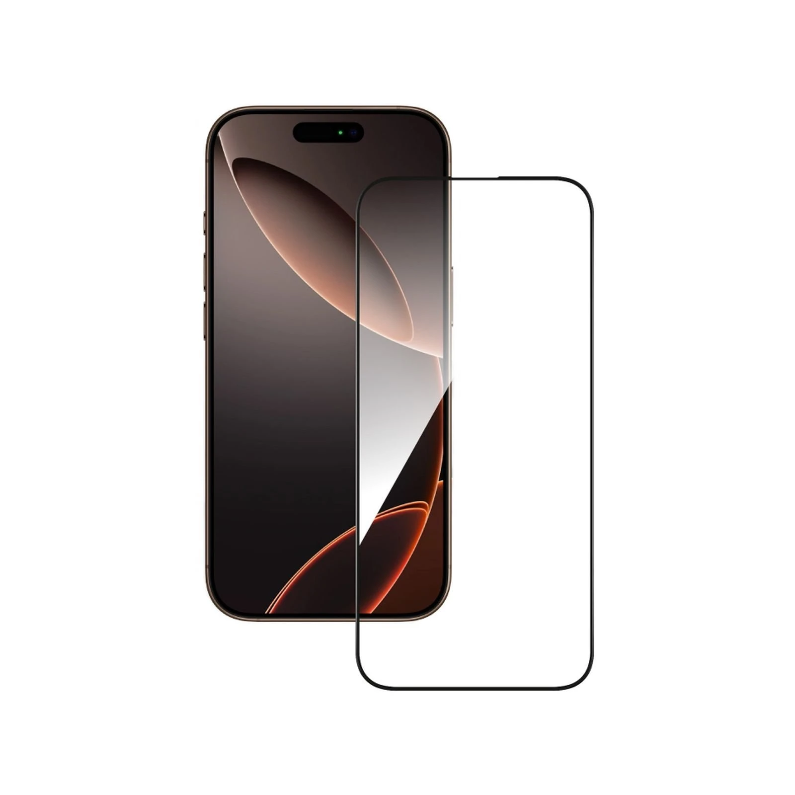 Захисне скло ACCLAB Full Glue Apple iPhone 16 Pro Max Black (1283126593284) (UA)