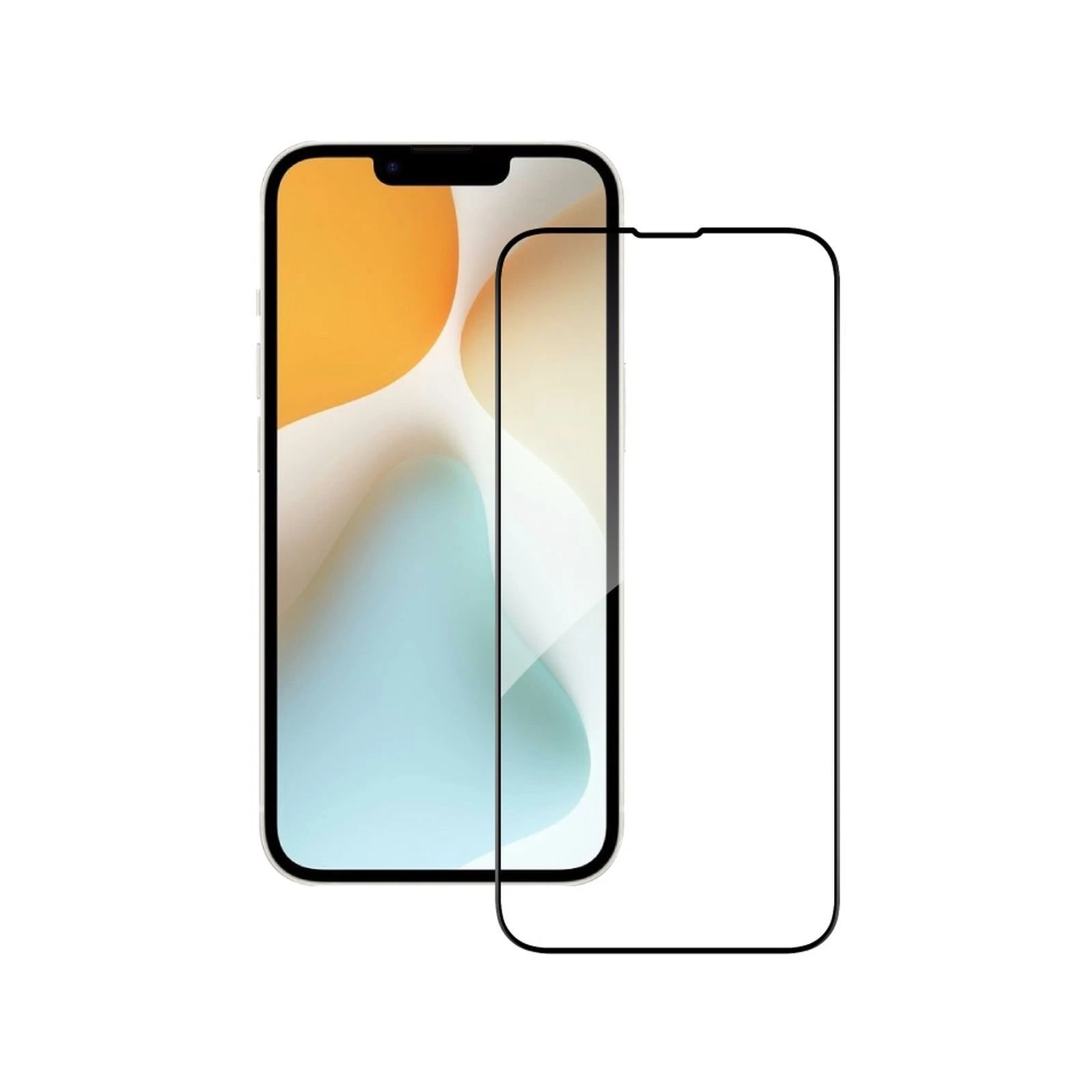 Захисне скло ACCLAB Full Glue Apple iPhone 16E Black (1283126614279) (UA)