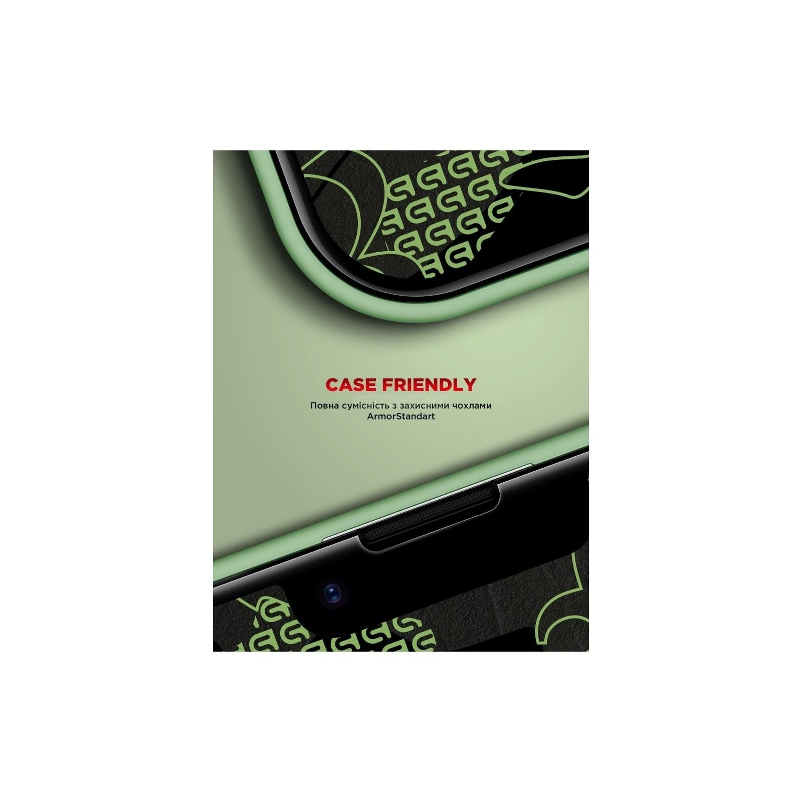 Захисне скло Armorstandart Icon Apple iPhone 16e / 14 / 13 / 13 Pro Black (ARM79553) (UA)