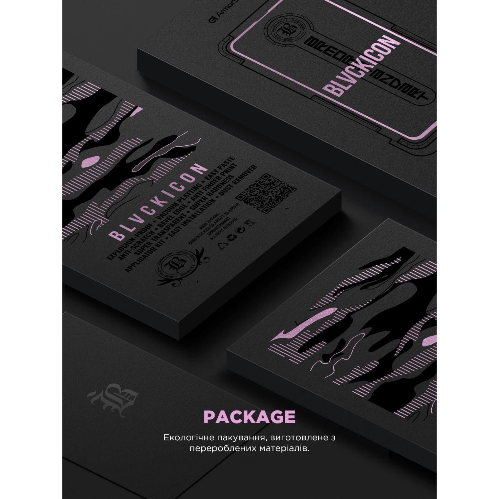 Захисне скло Armorstandart Icon Supreme EZ Apple iPhone 17 / 16 Pro Black (ARM86410) (UA)