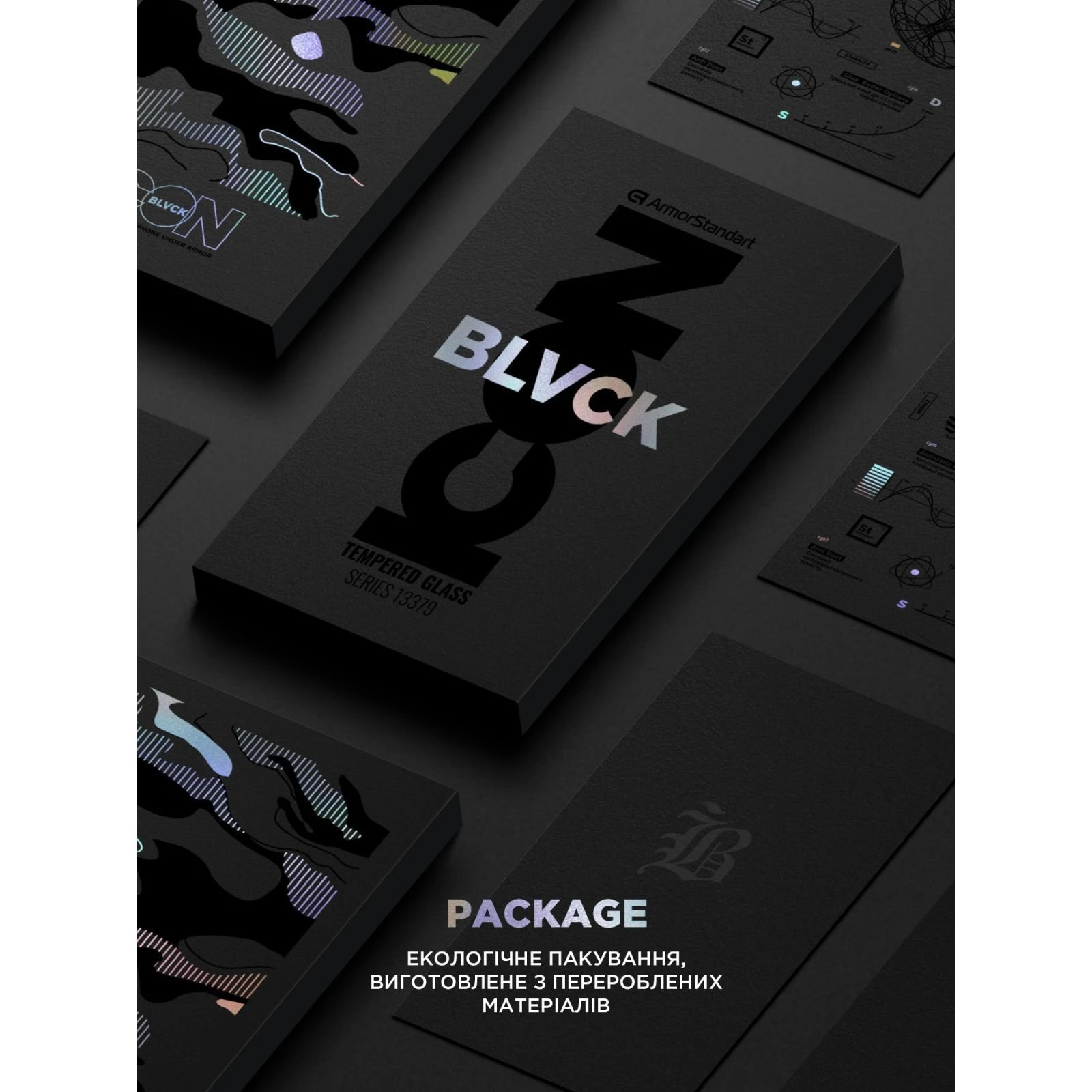 Захисне скло Armorstandart Supreme Black Icon 3D Apple iPhone 16 Pro Max Black (ARM78038) (UA)