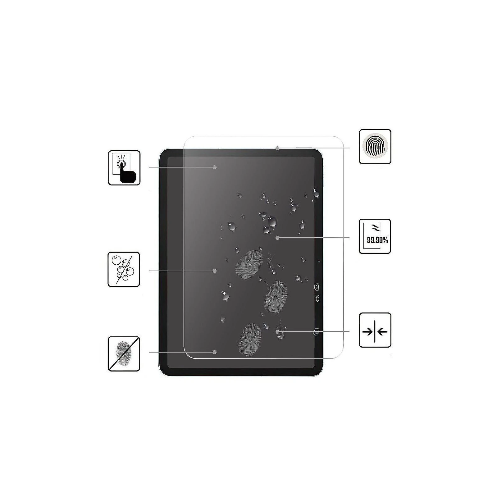 Захисне скло BeCover Apple iPad 10.9