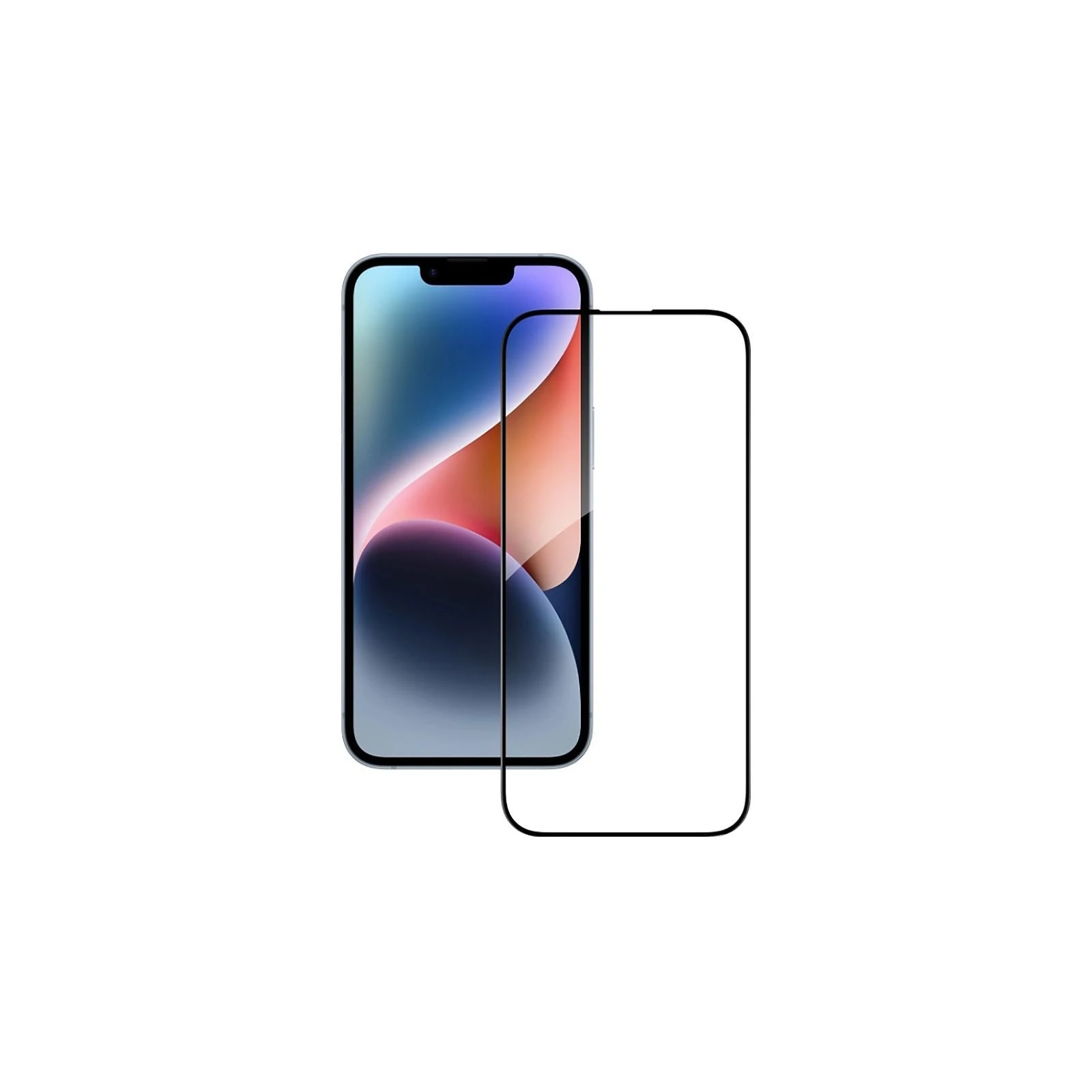 Захисне скло BeCover Apple iPhone 15 Pro Max Black (710594) (UA)