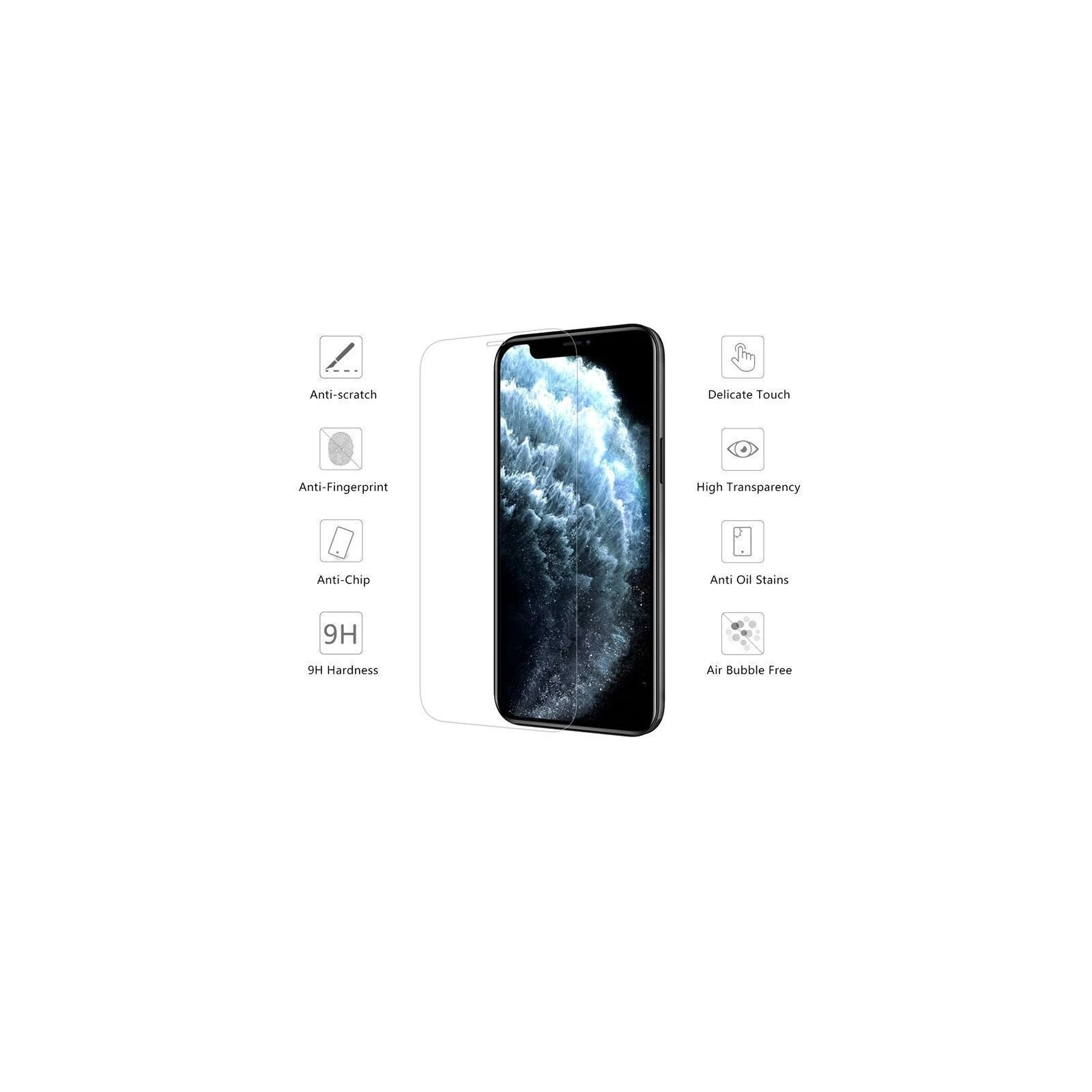 Захисне скло Drobak Apple iPhone 12 (232313) (232313) (UA)