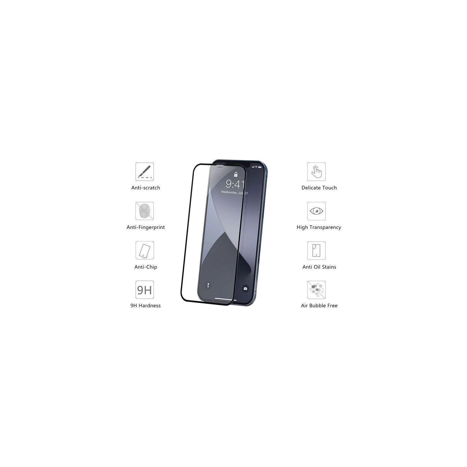 Захисне скло Drobak Apple iPhone 12 mini (232350) (UA) Призначення: для телефону; Вид