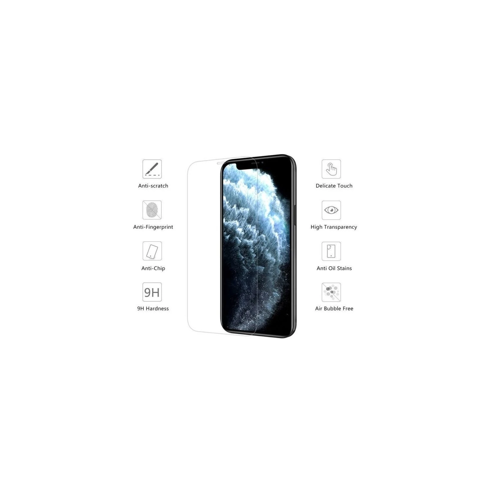 Захисне скло Drobak Apple iPhone 12 Pro Max (232315) (232315) (UA)