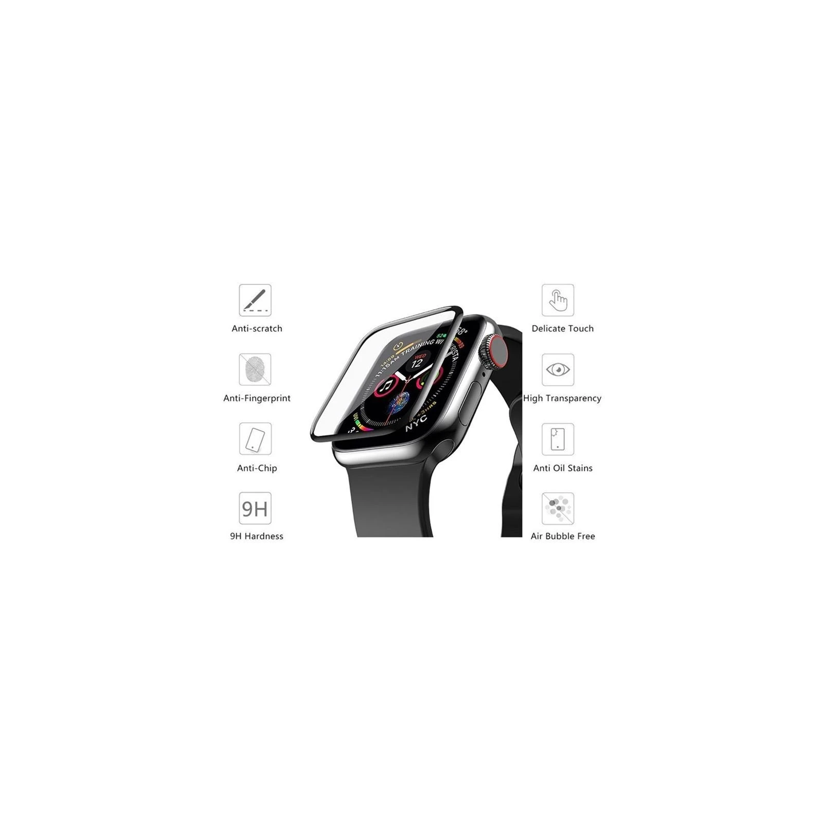 Захисне скло Drobak Apple Watch SE 44mm 313125 (313125) (UA)