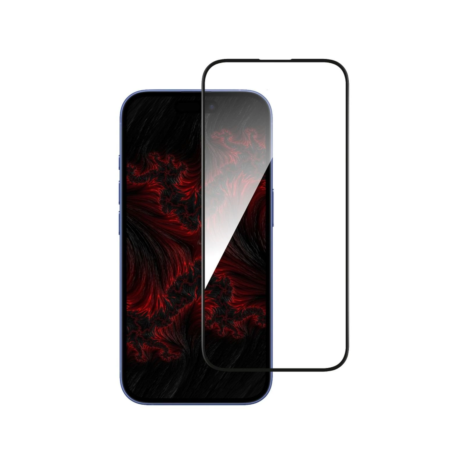 Захисне скло Intaleo Full Glue Apple iPhone 16 Plus Black (1283126593796) (UA)