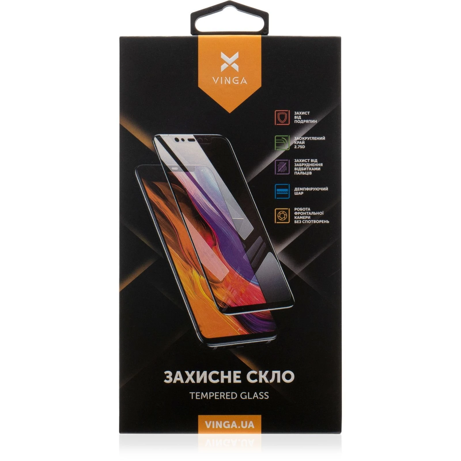 Захисне скло Vinga Apple iPhone 17 Pro Max (VGIP17PM) (UA)