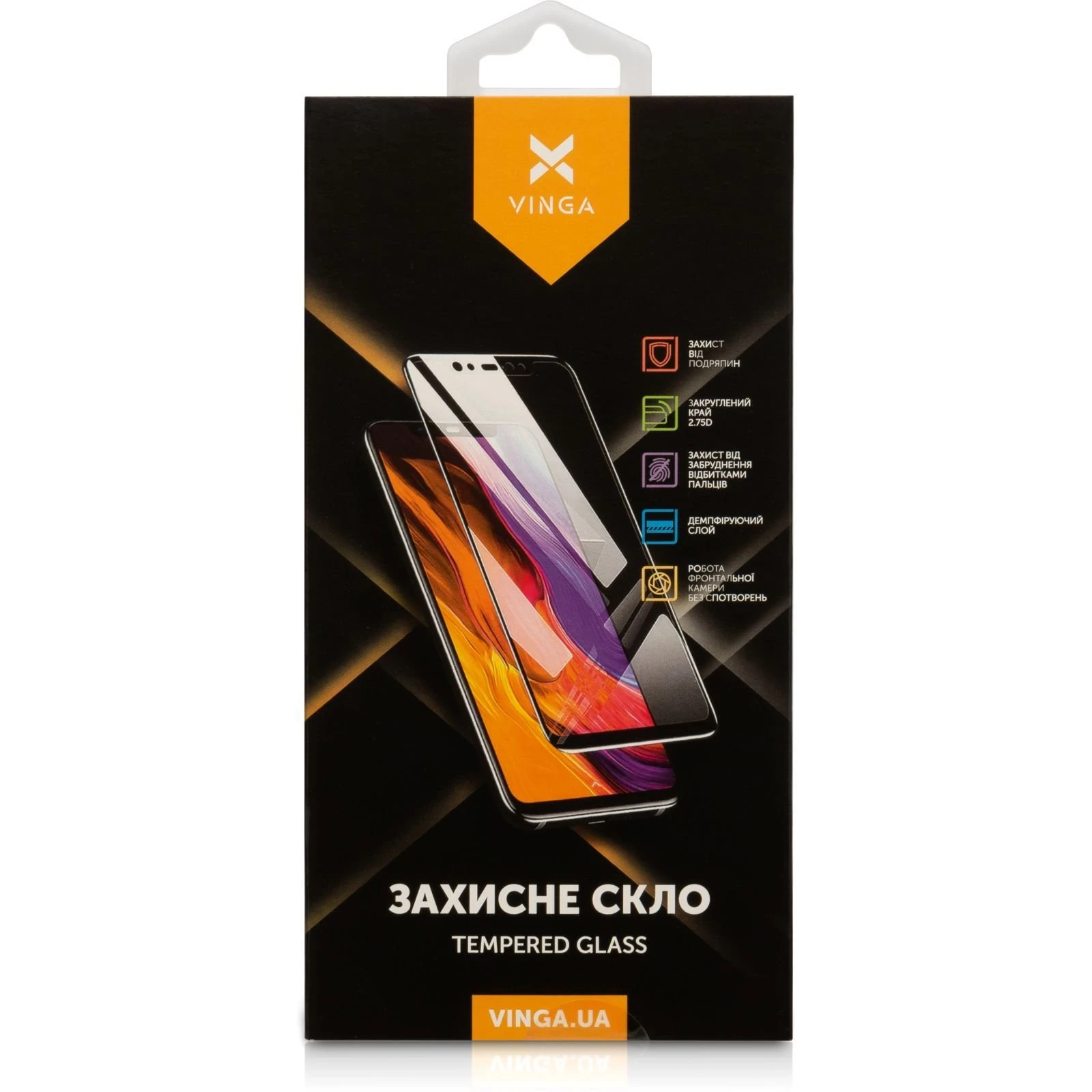 Захисне скло Vinga Apple iPhone XS Max/11 Pro Max (VGIPXSM) (UA)