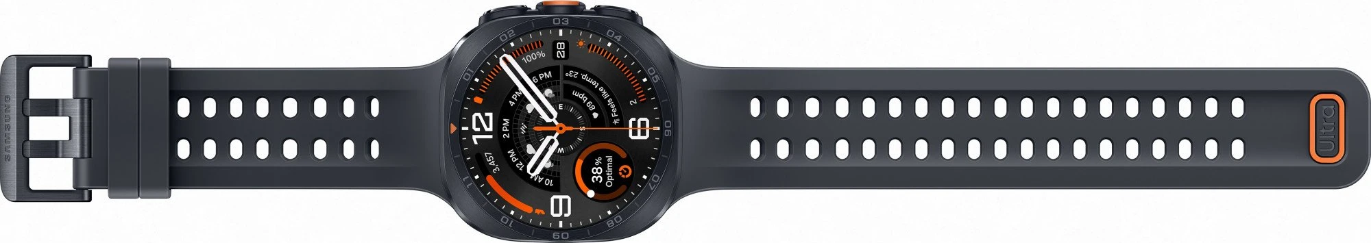 Смарт-часы Samsung Galaxy Watch Ultra2 Titanium Grey 47mm LTE Marine Band Black S/M/L (SM-L715FZKA)