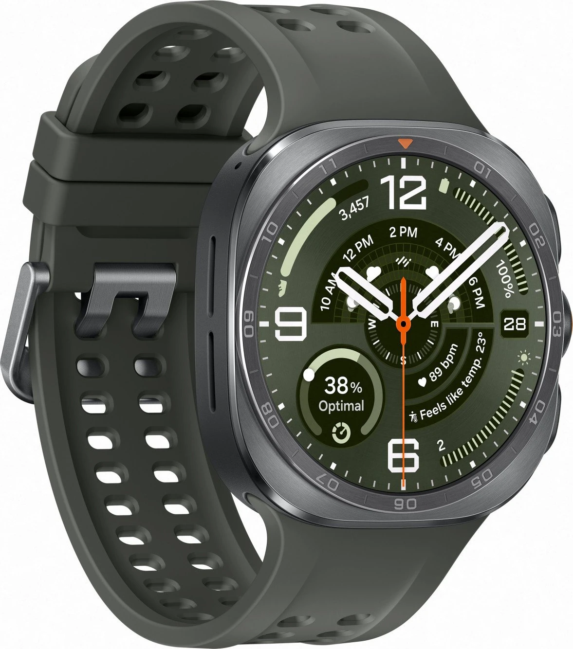 Смарт-годинники Samsung Galaxy Watch Ultra2 Titanium Silver 47mm LTE Marine Band Black S/M/L (SM-L715FZSA)