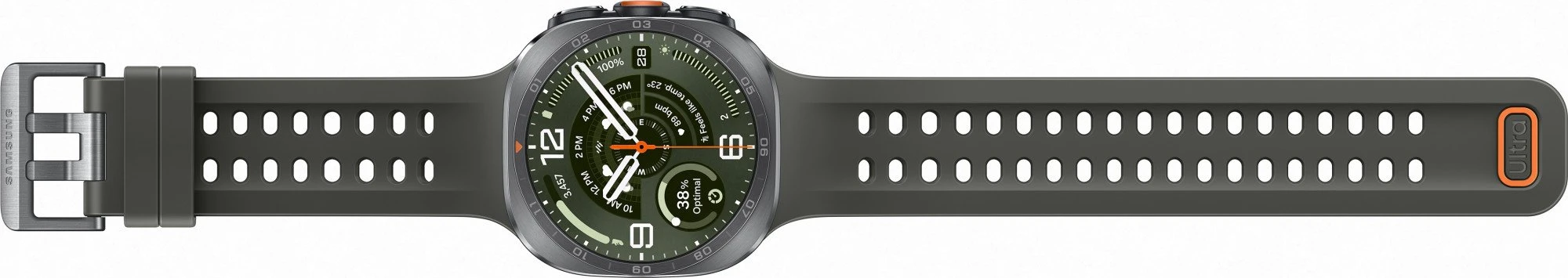 Смарт-часы Samsung Galaxy Watch Ultra2 Titanium Silver 47mm LTE Marine Band Black S/M/L (SM-L715FZSA)