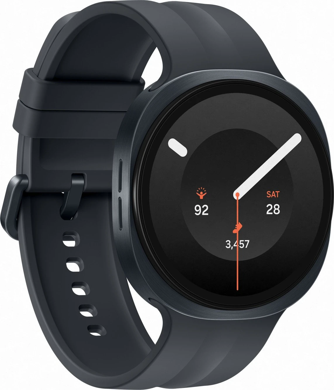 Смарт-годинники Samsung Galaxy Watch9 Graphite Bluetooth 44mm Sport Band Black M/L (SM-L350NZKA)