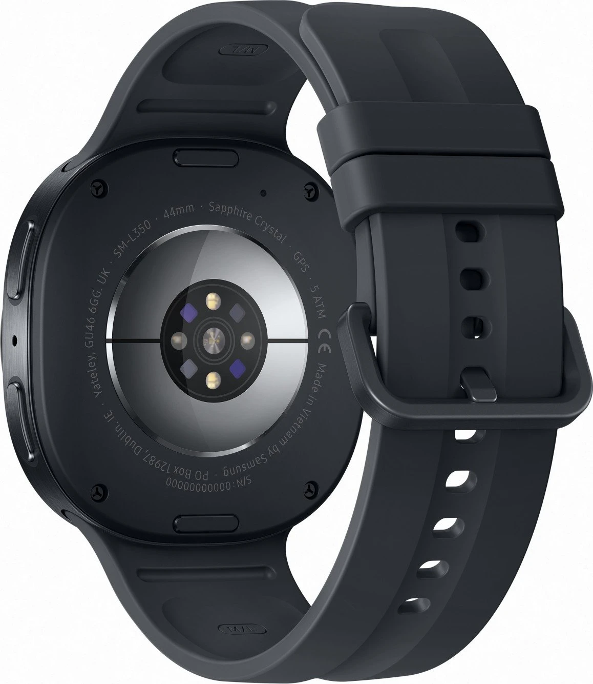 Смарт-годинники Samsung Galaxy Watch9 Graphite Bluetooth 44mm Sport Band Black M/L (SM-L350NZKA)