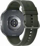 Смарт-годинники Samsung Galaxy Watch9 Silver Bluetooth 44mm Sport Band Olive M/L (SM-L350NZSASEK) (UA)