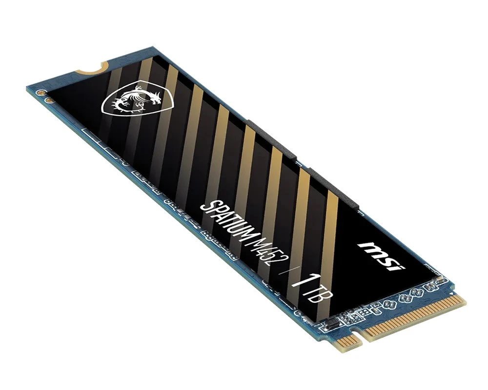 1TB MSI Spatium M452 M.2 2280 PCIe 4.0 x4 NVMe 3D NAND TLC (S78-440L970-P83) (UA) Споживання енергії: немає даних;