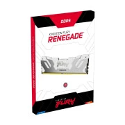 DDR5 16GB 6400 MHz Renegade White/Silver Kingston Fury (ex.HyperX) (KF564C32RW-16) (UA)
