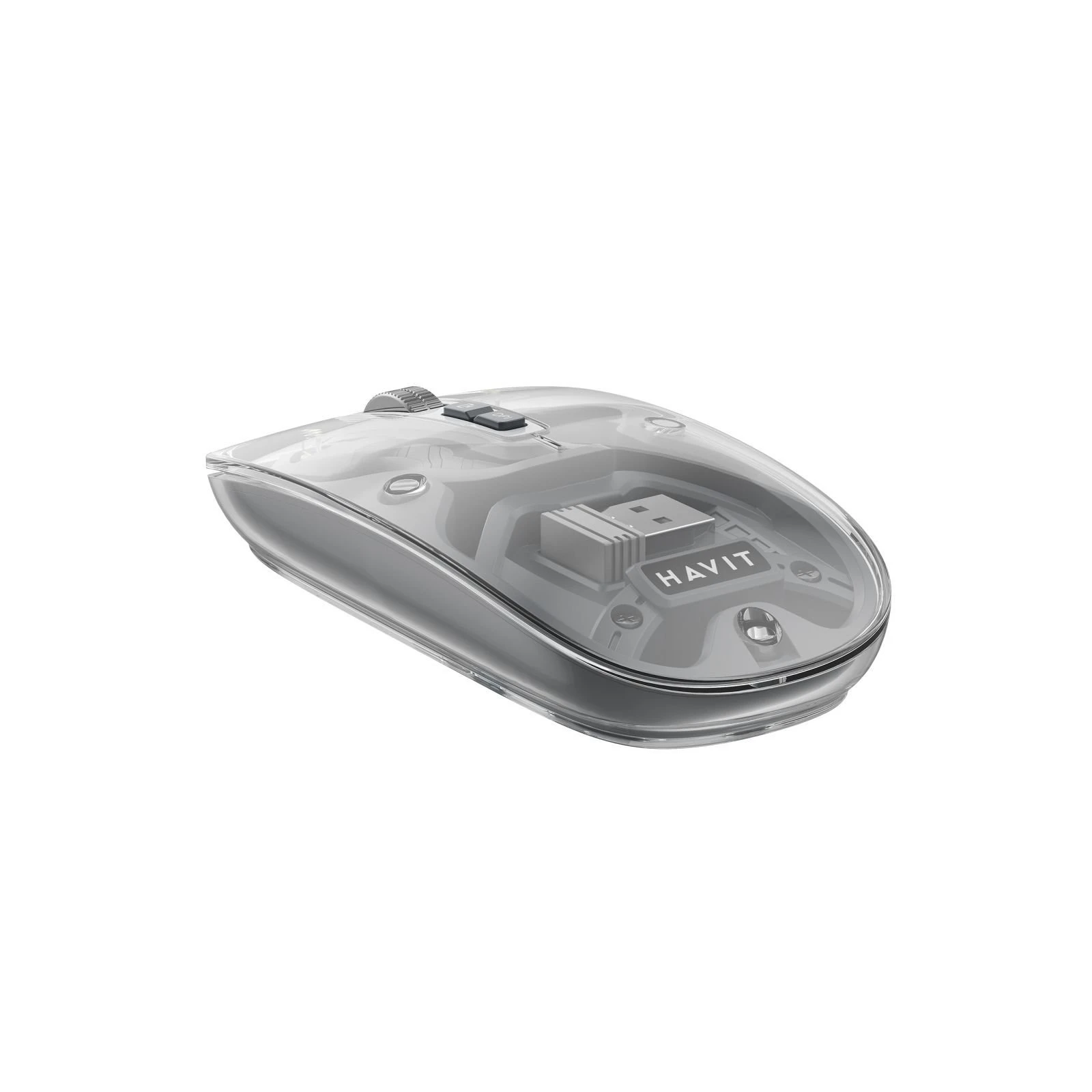 Havit MS62WB Pro Wireless Transparent Gray (6939119045128) (UA) Тип: Оригінальний дизайн;