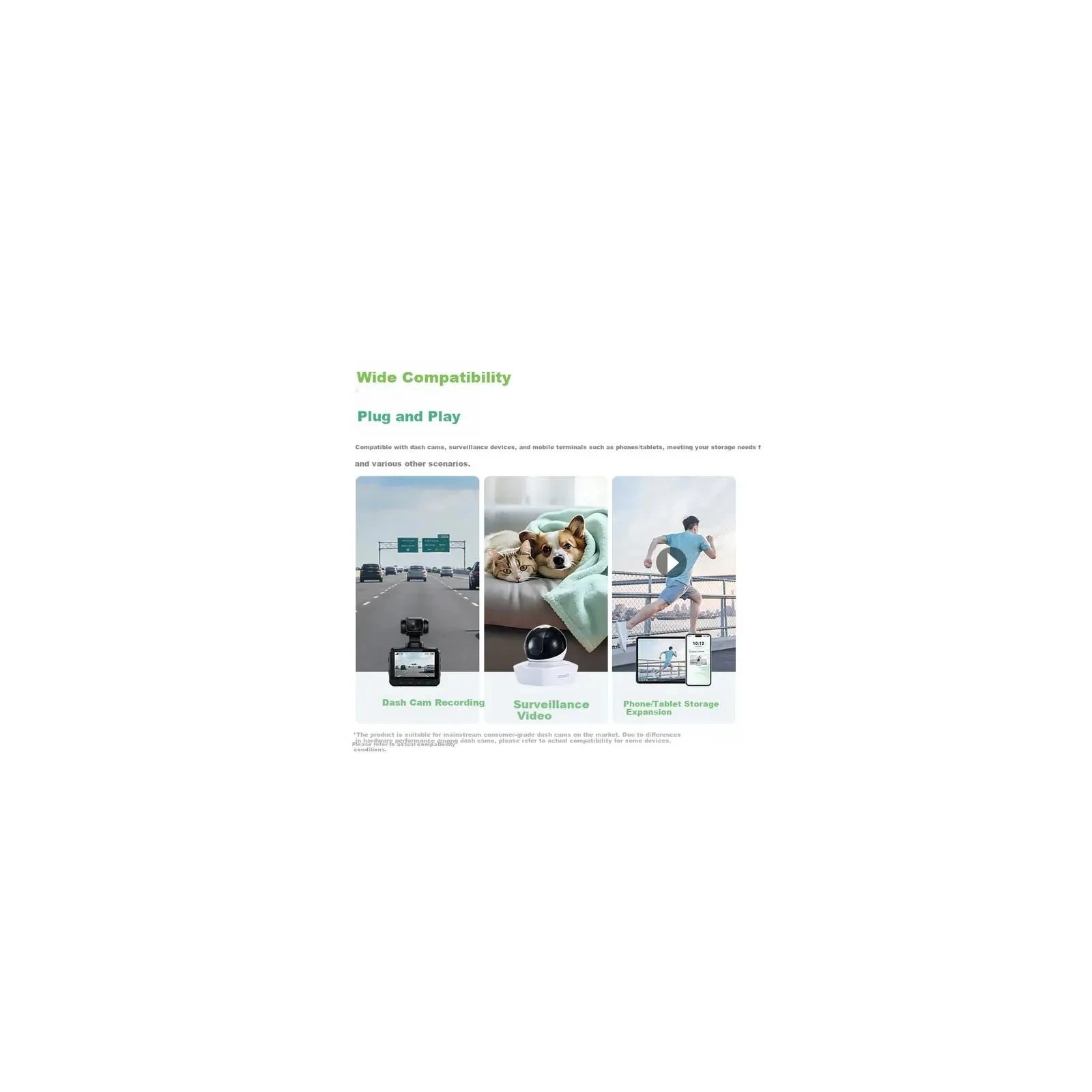 Acer 64GB microSD MSC100 /U3/V30/A1/C10 R 100MB/s / Write 30MB/s (BL.9BWWA.336) (UA)