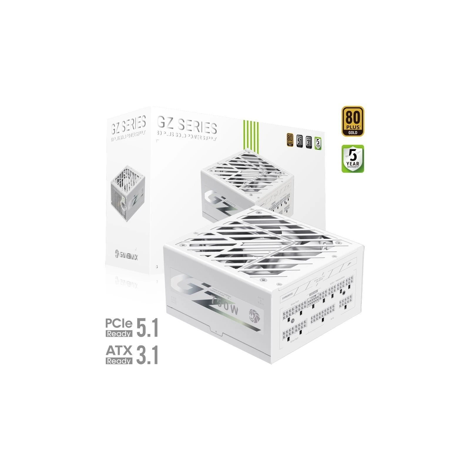 Gamemax 750W (GZ 750G WH) (UA)