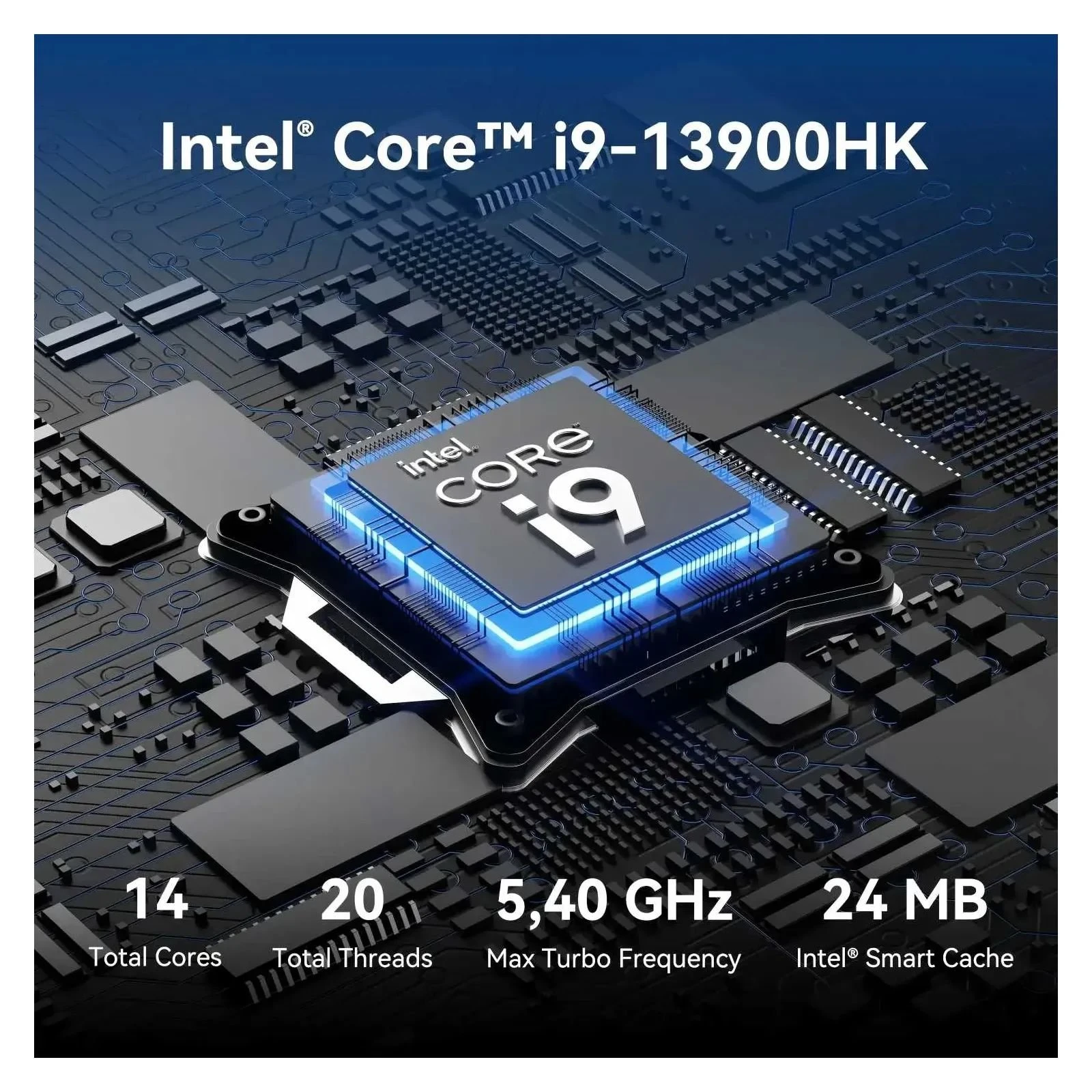 Geekom IT13 2026 Edition Mini PC / i9-13900HK, 16, 1TB, WIN11Pro (GMIT13I913900HK-161-EU) (UA)