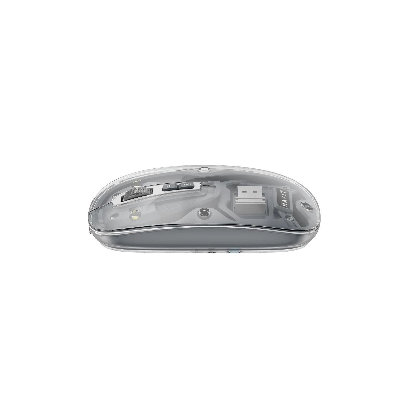 Havit MS62WB Pro Wireless Transparent Gray (6939119045128) (UA)