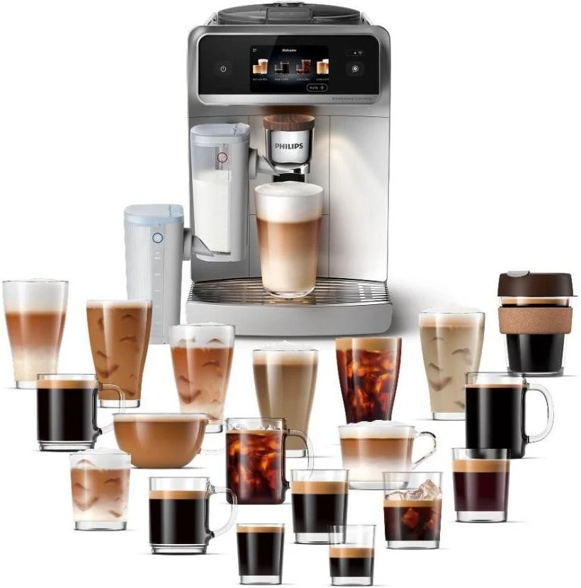 Philips LatteGo Pro Series 8000 Cafe Aromis EP8757/20 Тип: Кавомашина автоматична;
