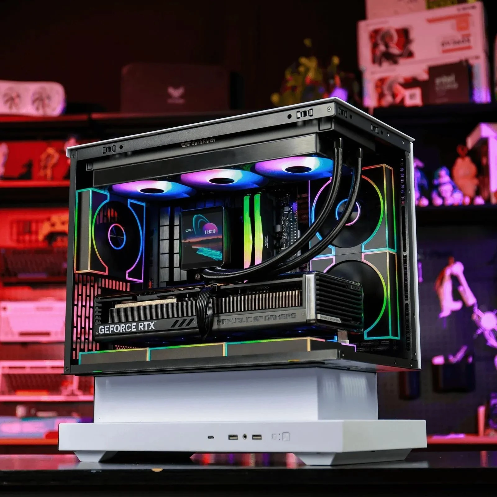 Система рідинного охолодження DARKFLASH DV360S MAX BLACK (UA)
