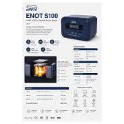Зарядная станция Enot S100 100W 99,2Wh (S100) (UA)